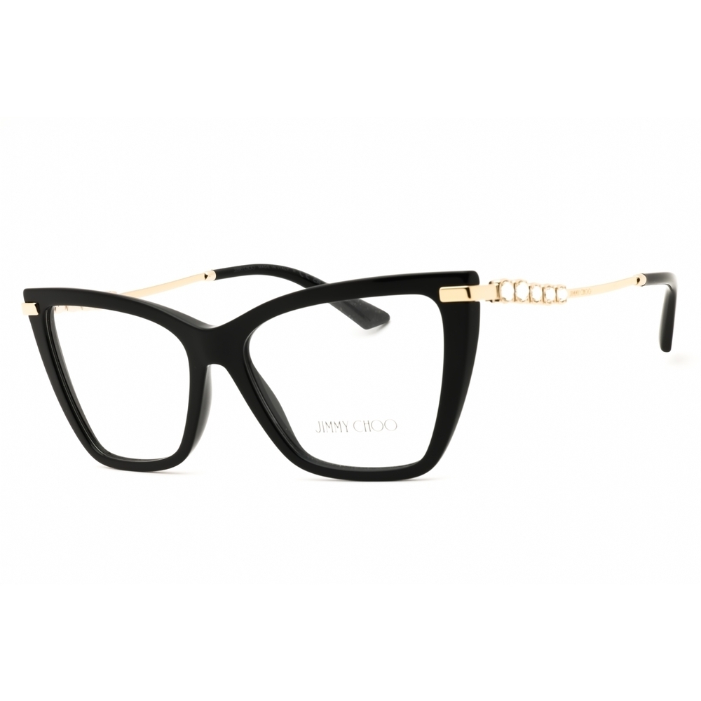 Jimmy Choo JC3020B Eyeglasses Black Acetate Cat-Eye